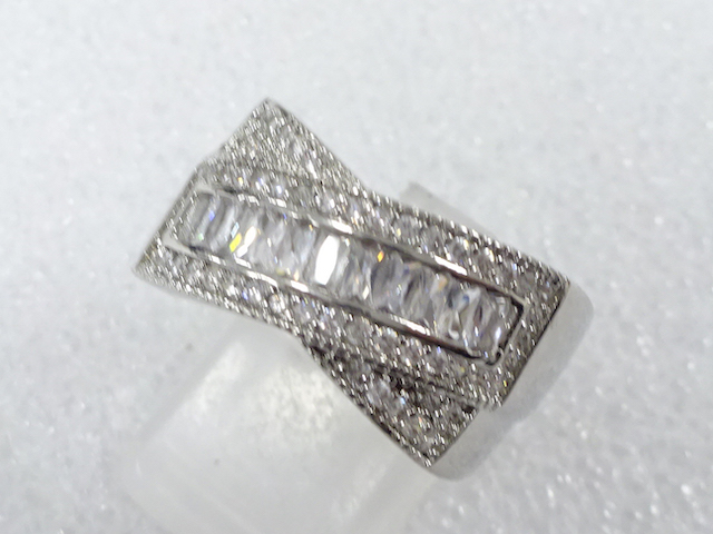 CRYSTAL FASHION RING / JP SIZE 15